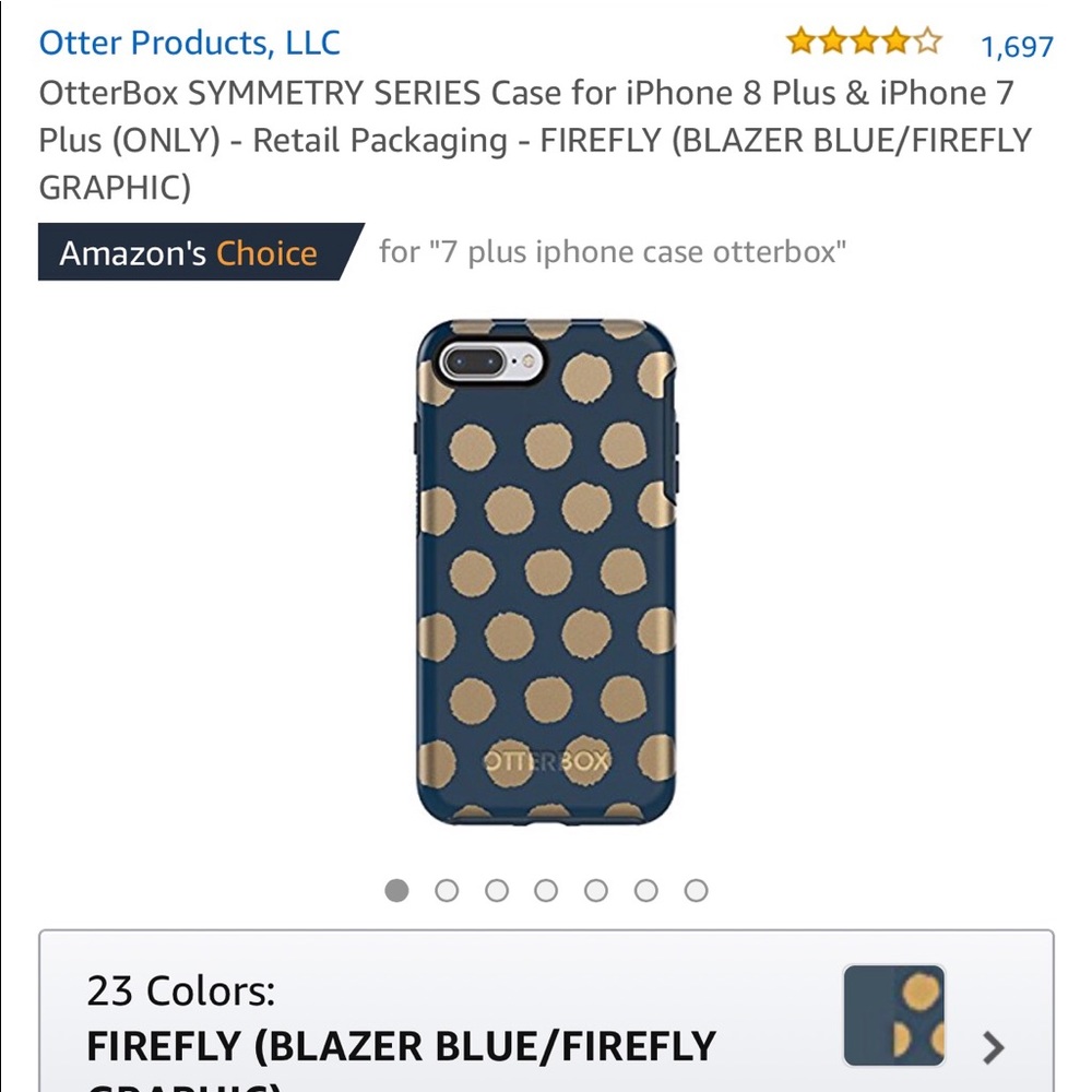 Otterbox Symmetry Series for iPhone 7+/8+